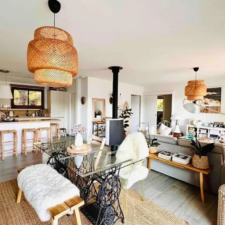 Maison De Avec Piscine Sud Landes Ferienhaus Soustons